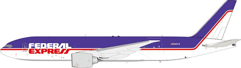 WB MODELS B777-F FEDEX EXPRESS "ROSIE" REG: N884FD