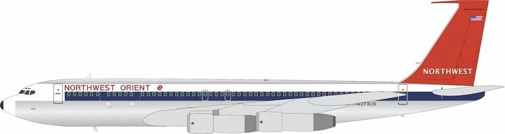 WB MODELS B707-351C NORTHWEST ORIENT AIRLINES REG: N373US