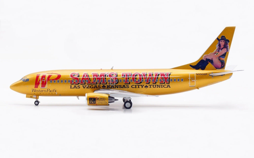 WB MODELS B737-3Q8 WESTERN PACIFIC AIRLINES "SAMS TOWN" REG: N956WP