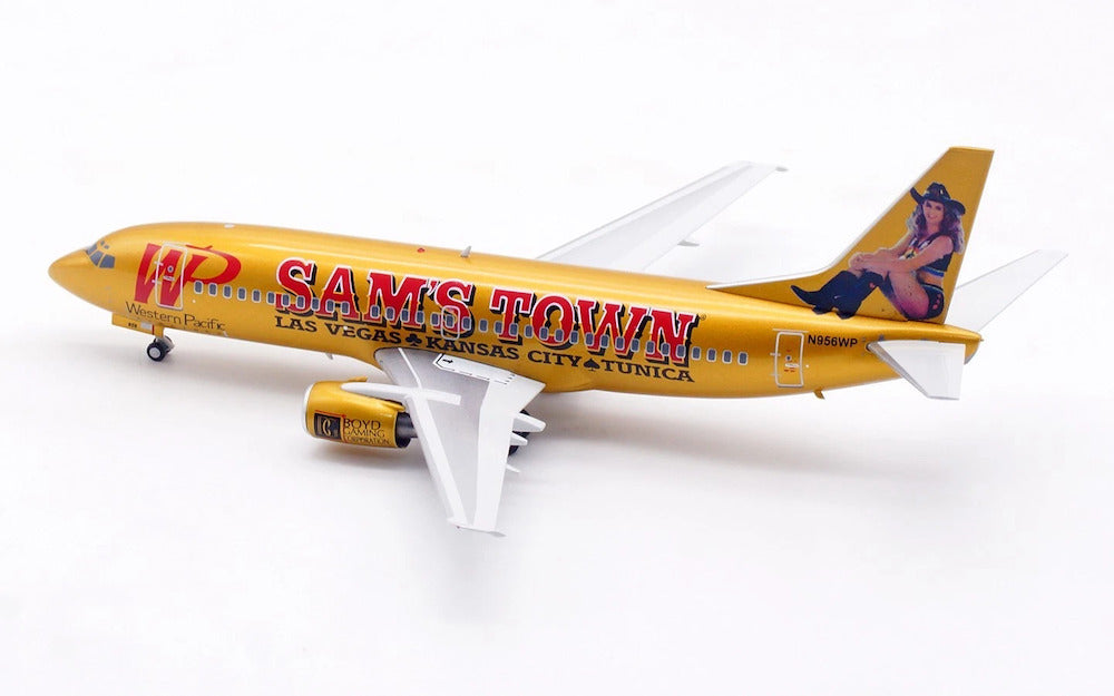 WB MODELS B737-3Q8 WESTERN PACIFIC AIRLINES "SAMS TOWN" REG: N956WP
