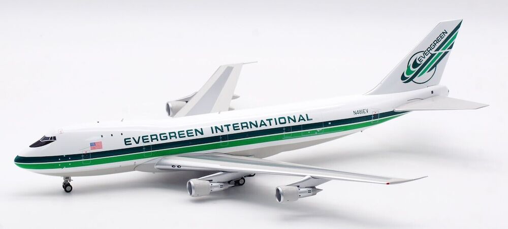 WB MODELS B747-132(SF) EVERGREEN INTERNATIONAL AIRLINES REG: N481EV