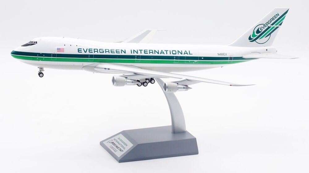 WB MODELS B747-132(SF) EVERGREEN INTERNATIONAL AIRLINES REG: N481EV