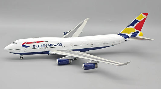 WB MODELS B747-400 BRITISH AIRWAYS "DENMARK TAIL" REG: G-CIVU