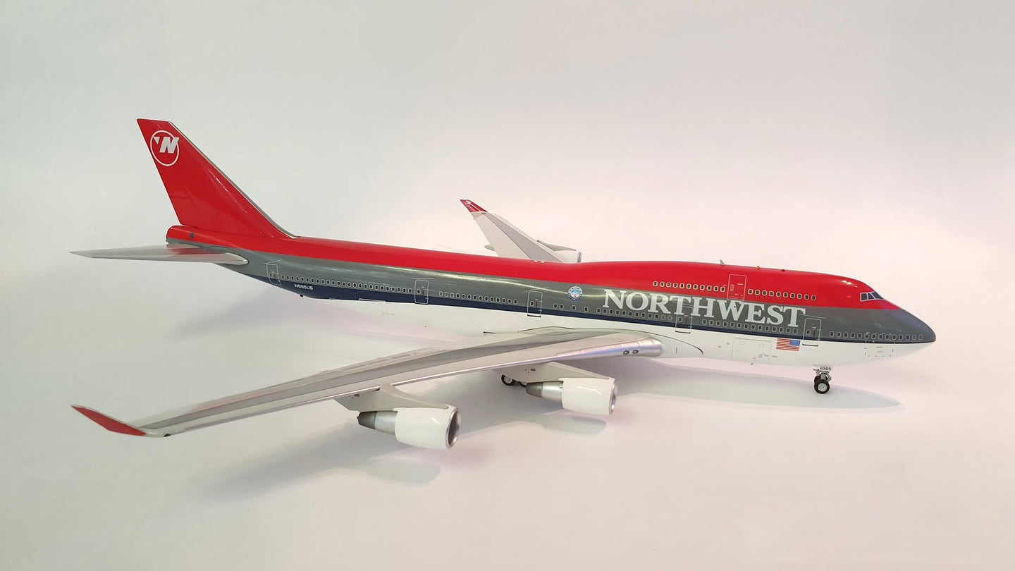 WB MODELS B747 NORTHWEST AIRLINES REG: N665US