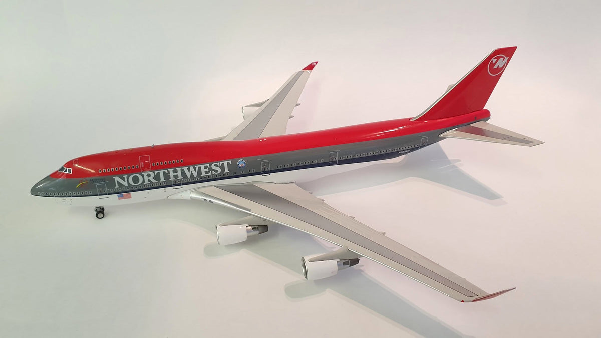 WB MODELS B747 NORTHWEST AIRLINES REG: N665US