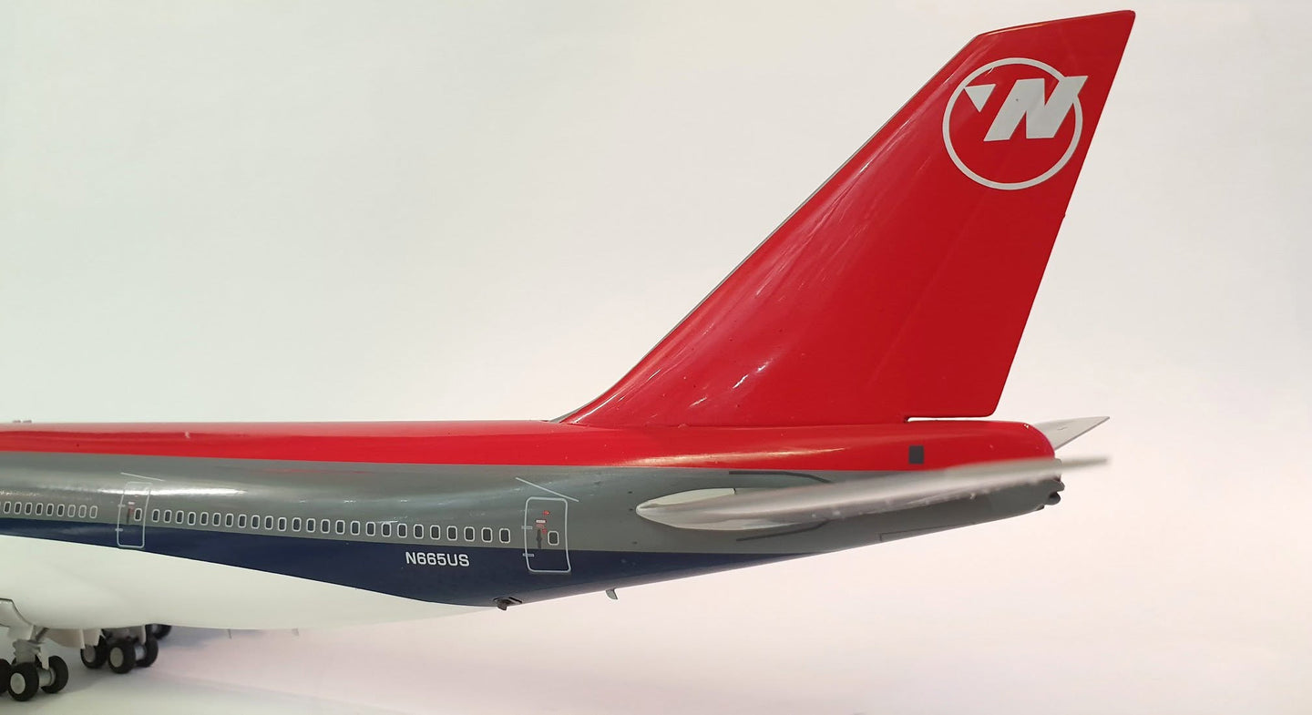WB MODELS B747 NORTHWEST AIRLINES REG: N665US