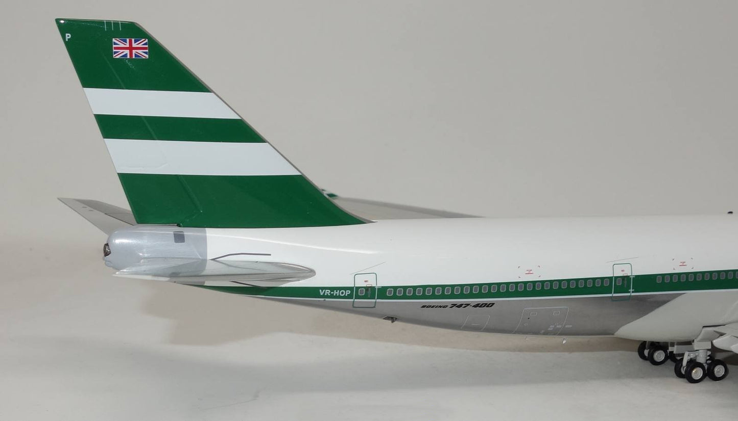 WB MODELS B747-467 CATHAY PACIFIC REG: VR-HOP