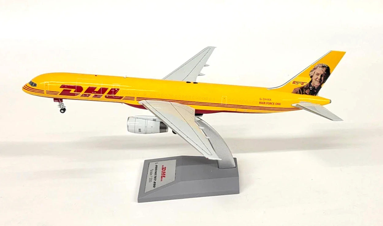 WB MODELS B757-28A(PCF) DHL AIR "JAMES MAY-HAIR FORCE ONE" REG: G-DHKK