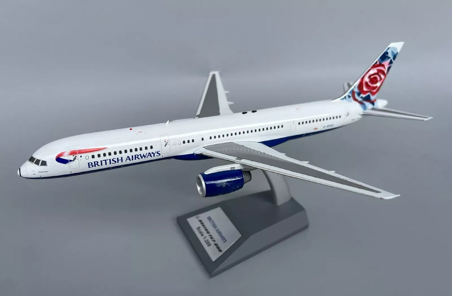 WB MODELS B757-236 BRITISH AIRWAYS REG: G-BIKB