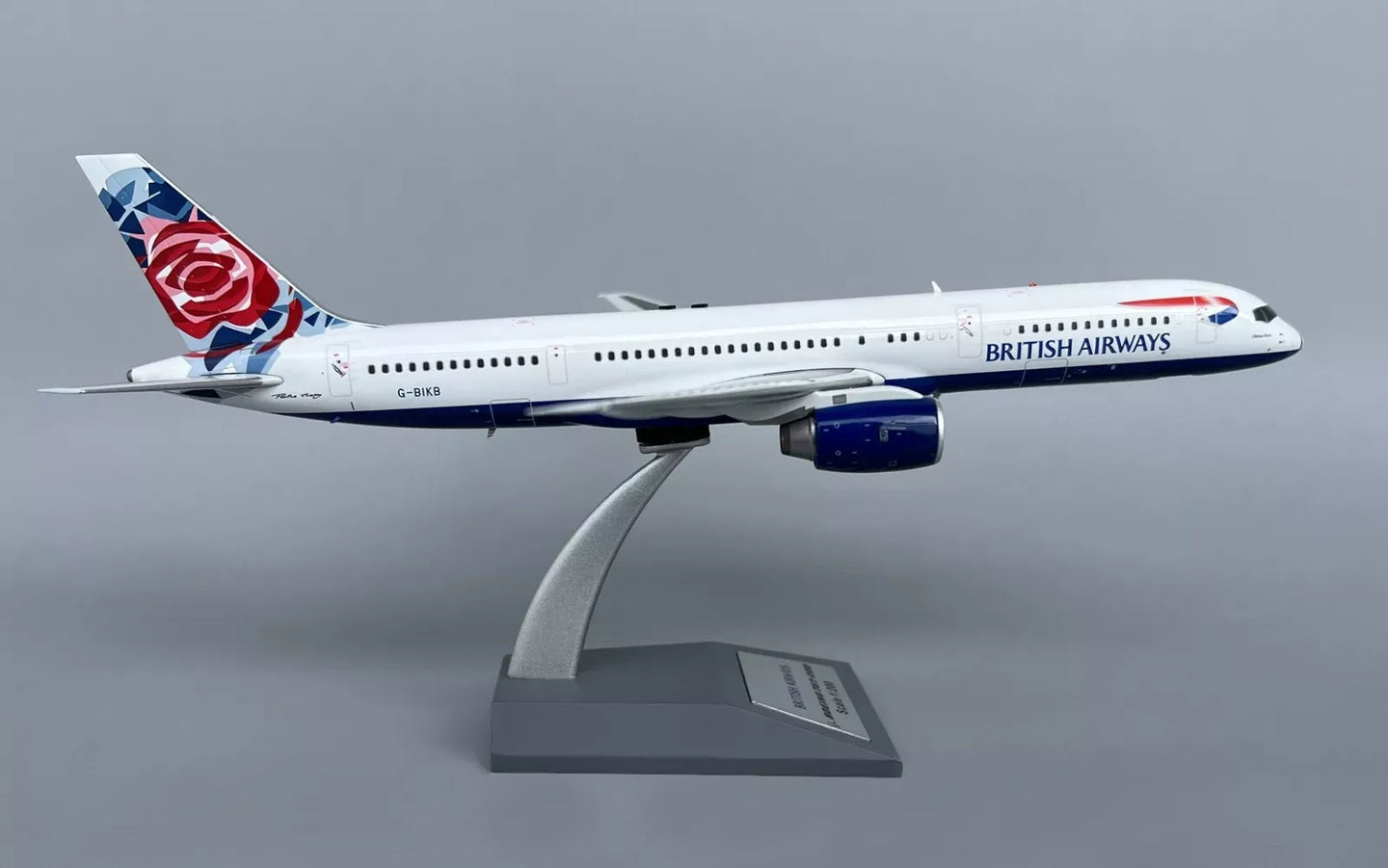 WB MODELS B757-236 BRITISH AIRWAYS REG: G-BIKB