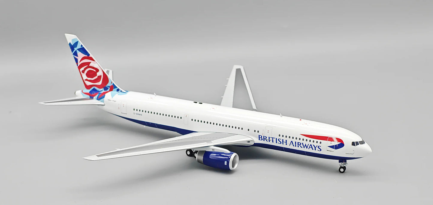 WB MODELS B767-336/ER BRITISH AIRWAYS "CHELSEA ROSE" REG: G-BNWB