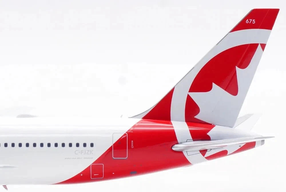 WB MODELS B767-3Q8/ER AIR CANADA "ROUGE" (POLISHED) REG: C-FJZK