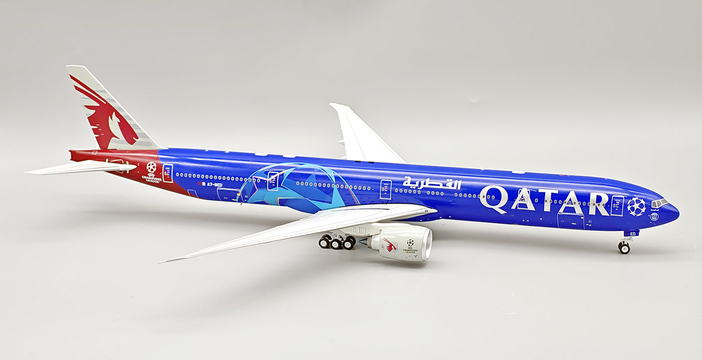 WB MODELS B777-3DZER QATAR AIRWAYS "UEFA CHAMPIONS LEAGUE" REG: A7-BED