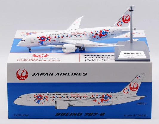 WB MODELS B787-8 DREAMLINER JAPAN AIR LINES (JAL) REG: JA823J "EXPO CELEBRATION"