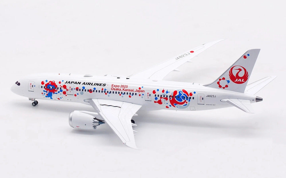 WB MODELS B787-8 DREAMLINER JAPAN AIR LINES (JAL) REG: JA823J "EXPO CELEBRATION"