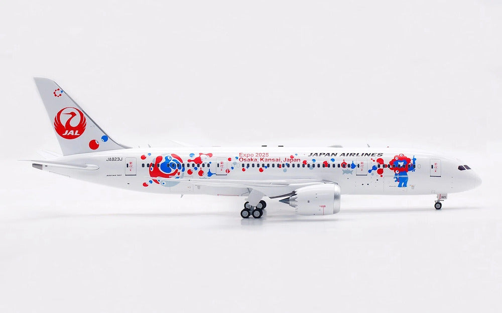 WB MODELS B787-8 DREAMLINER JAPAN AIR LINES (JAL) REG: JA823J "EXPO CELEBRATION"