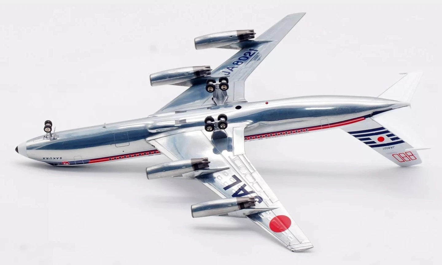 WB MODELS CONVAIR 880M (22M-22) JAPANESE AIRLINES (JAL) (POLISHED) REG: JA8021