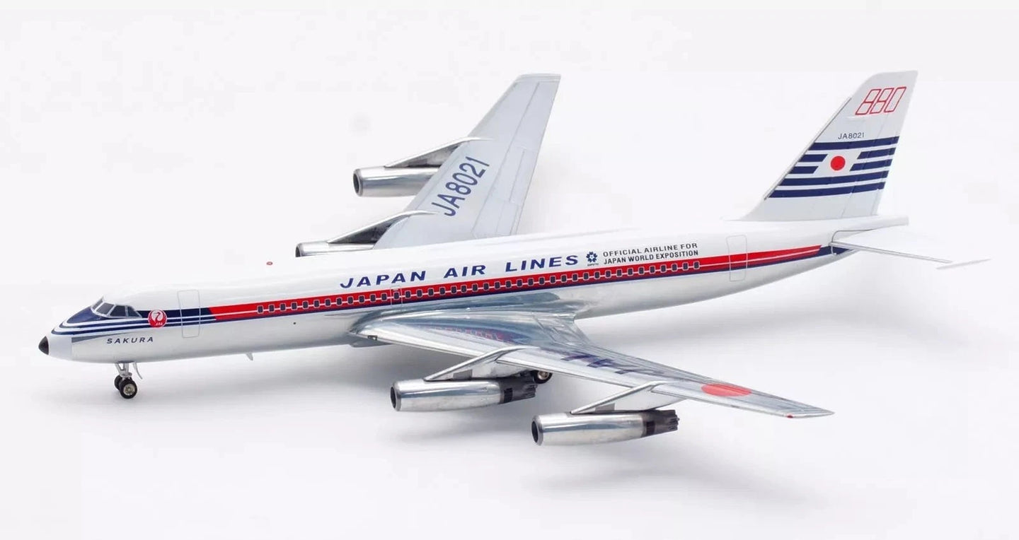 WB MODELS CONVAIR 880M (22M-22) JAPANESE AIRLINES (JAL) (POLISHED) REG: JA8021