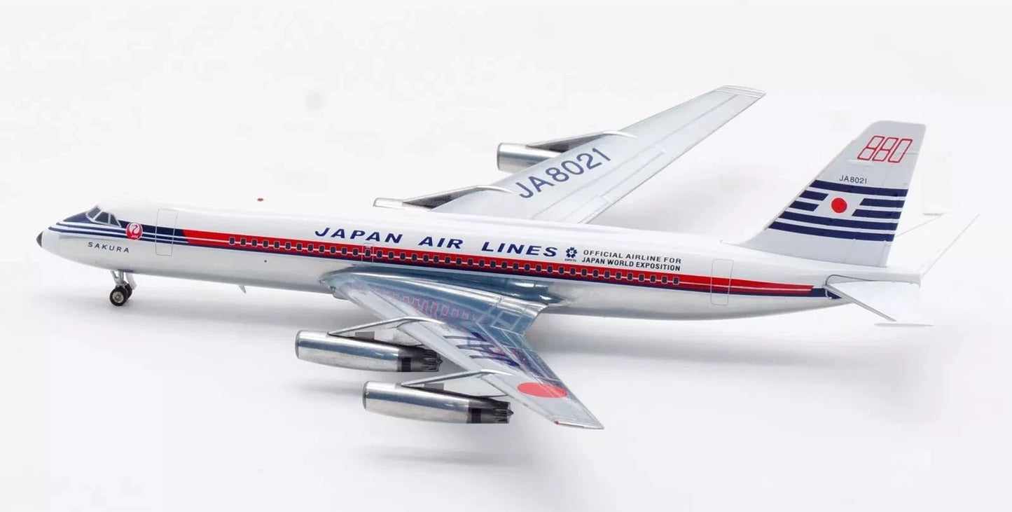 WB MODELS CONVAIR 880M (22M-22) JAPANESE AIRLINES (JAL) (POLISHED) REG: JA8021