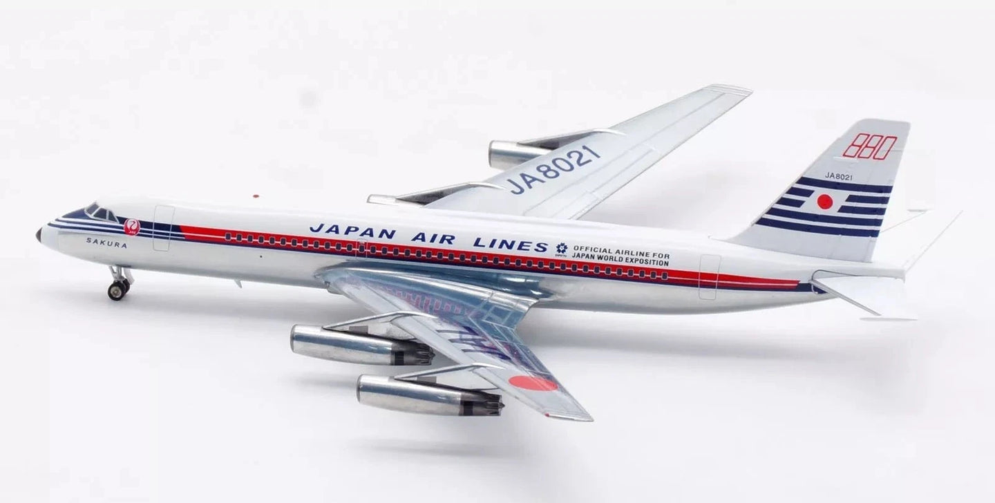 WB MODELS CONVAIR 880M (22M-22) JAPANESE AIRLINES (JAL) (POLISHED) REG: JA8021