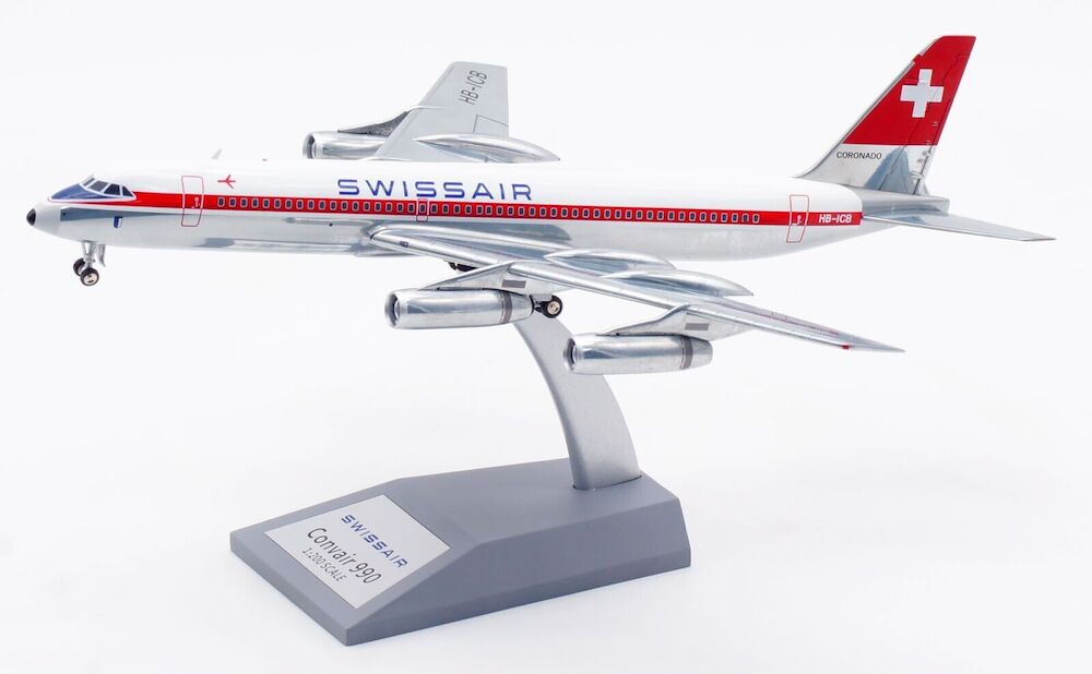 WB MODELS CONVAIR 990A CORONADO SWISSAIR REG: HB-ICB