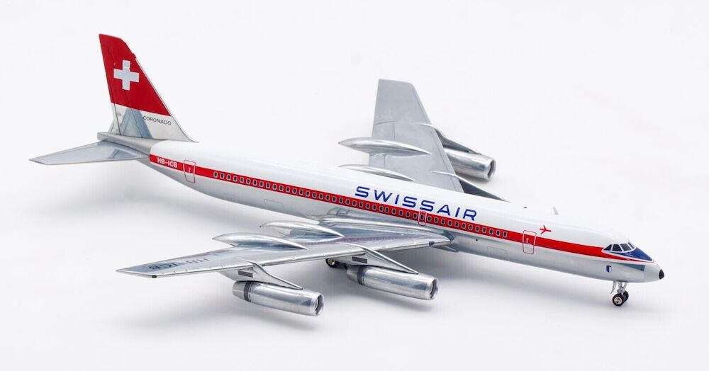 WB MODELS CONVAIR 990A CORONADO SWISSAIR REG: HB-ICB