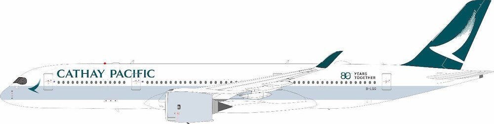 WB MODELS A350-941 CATHAY PACIFIC "80 YEARS TOGETHER" REG: B-LQG