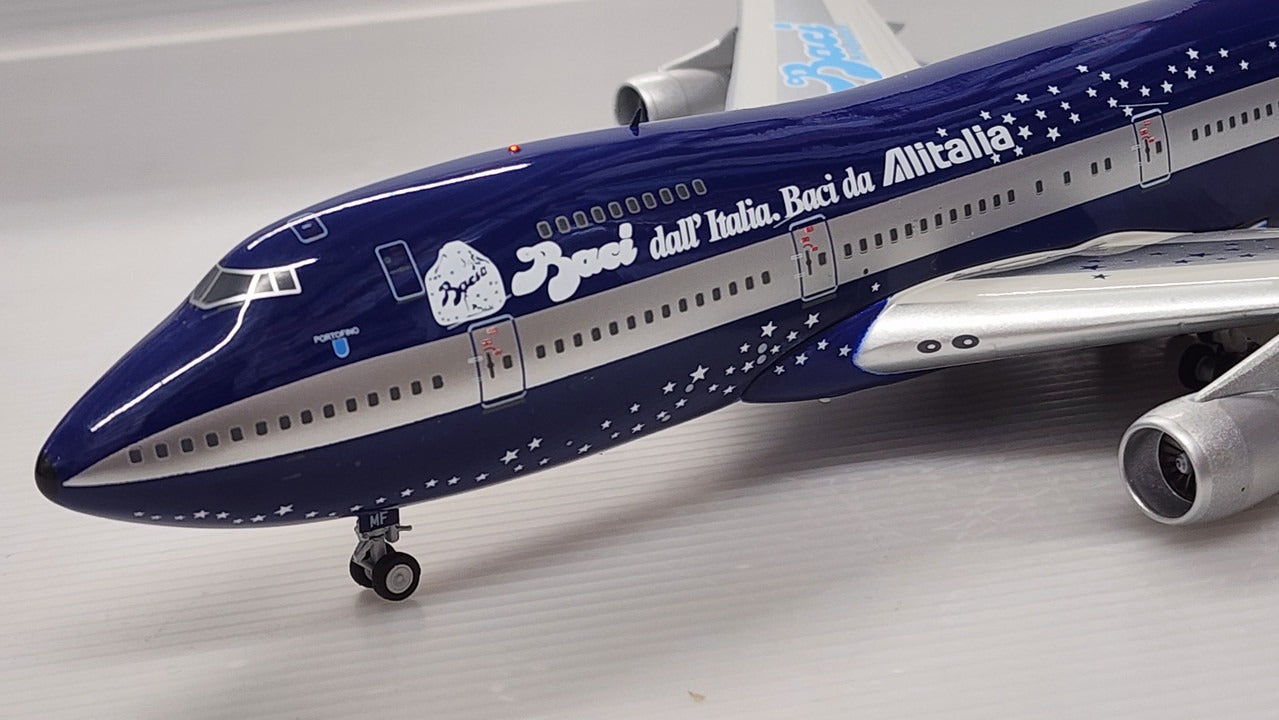 WB MODELS B747-243BM ALITALIA BACI REG: I-DEMF