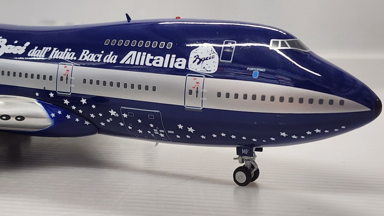 WB MODELS B747-243BM ALITALIA BACI REG: I-DEMF