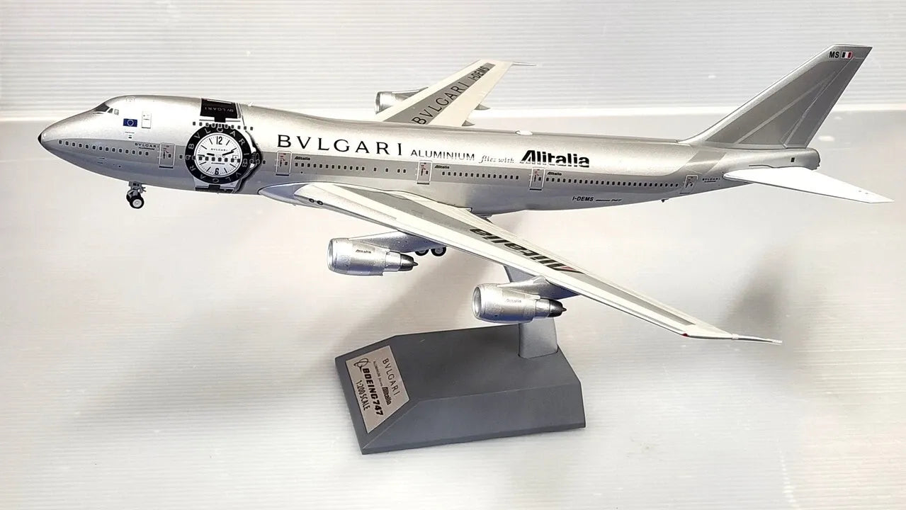 WB MODELS B747-243B ALITALIA "BULGARI" REG: I-DEMS