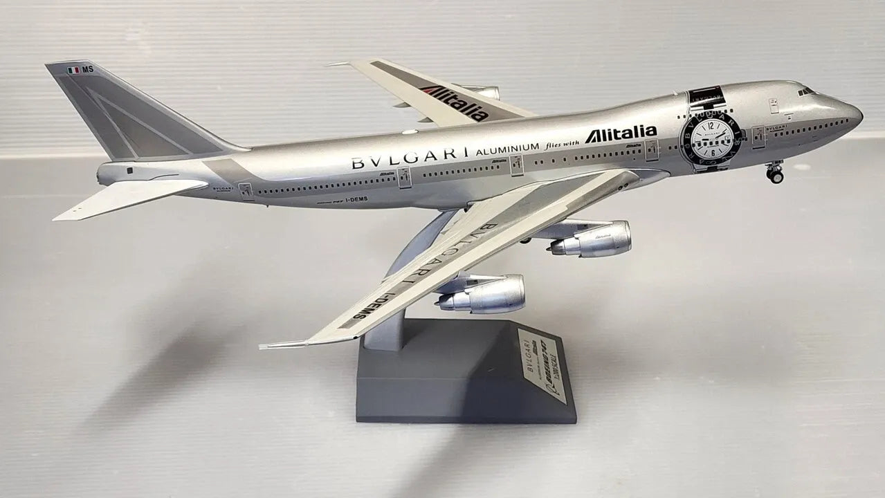 WB MODELS B747-243B ALITALIA "BULGARI" REG: I-DEMS