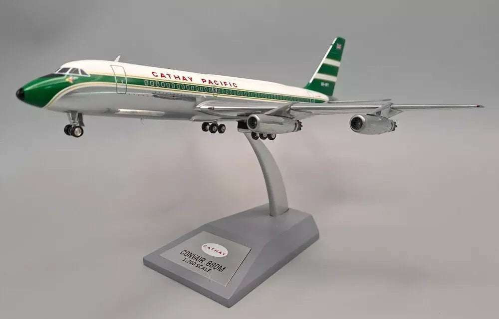 WB MODELS CV-880 CATHAY PACIFIC REG: VR-HFY POLISHED