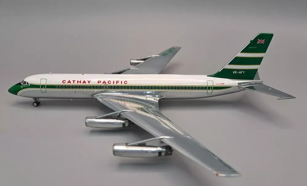 WB MODELS CV-880 CATHAY PACIFIC REG: VR-HFY POLISHED