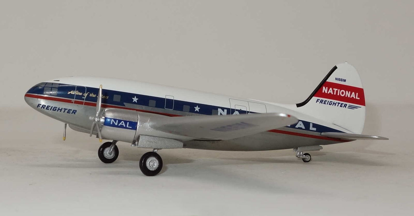 WESTERN MODELS CURTISS C-46 NATIONAL AIRLINES REG: N1661M