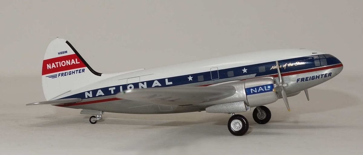 WESTERN MODELS CURTISS C-46 NATIONAL AIRLINES REG: N1661M