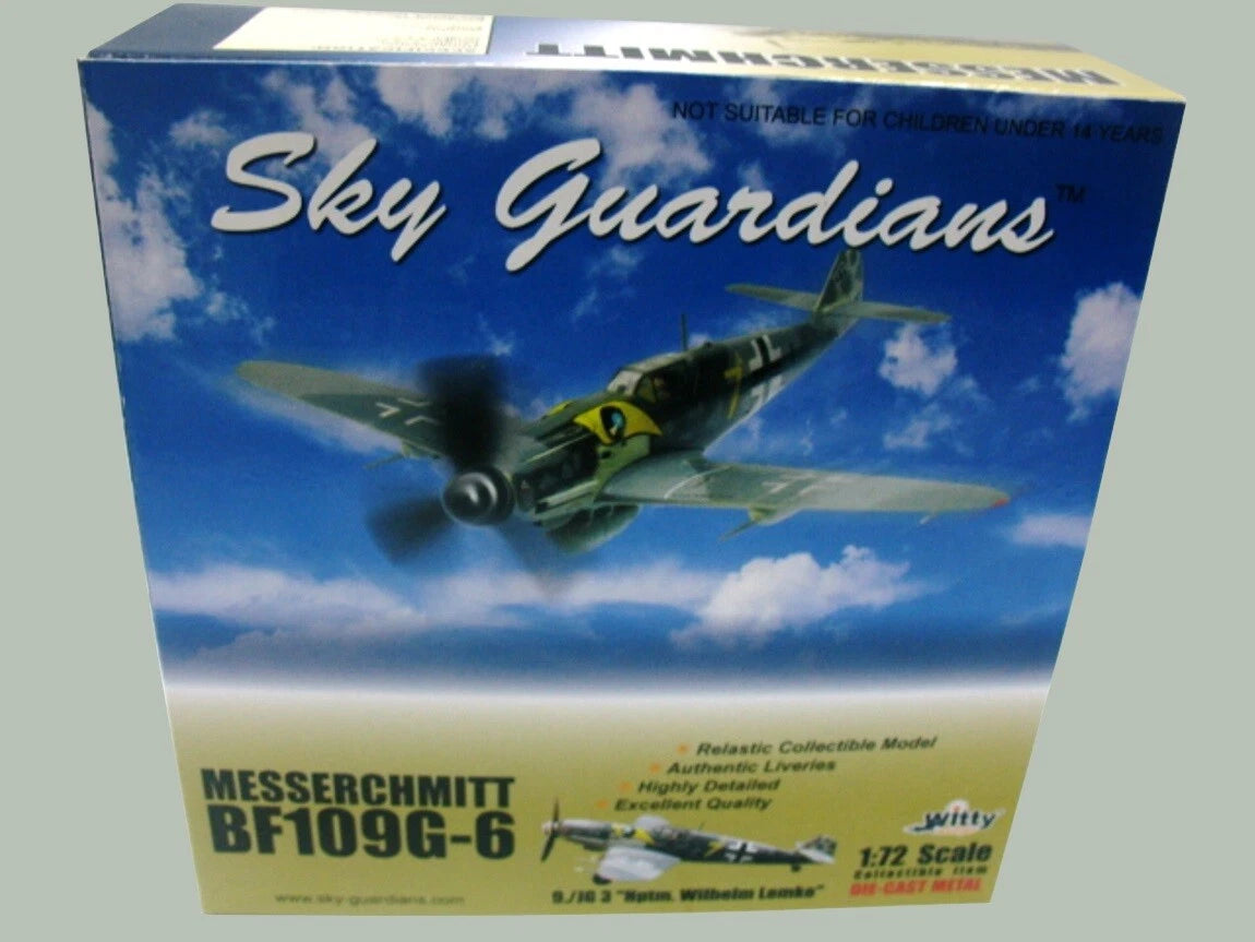 WITTY WINGS BF109G, 9./JG 3, "YELLOW 7", WILHELM LEMKE, 1943