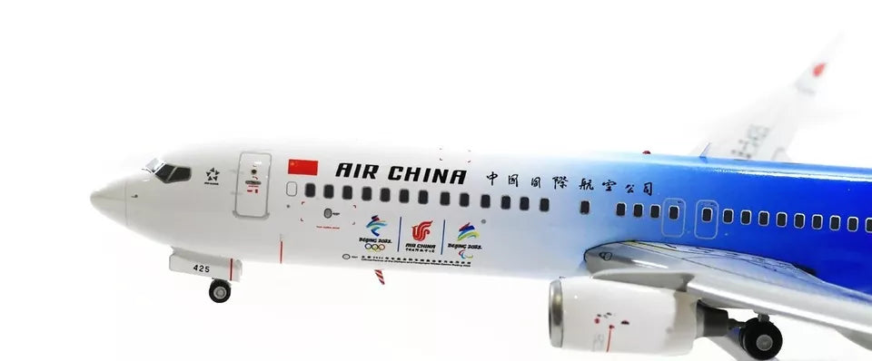 JC WINGS B737-800 AIR CHINA "BEIJING 2022 OLYMPIC WINTER GAMES" (FLAP DOWN) REG: B-5425