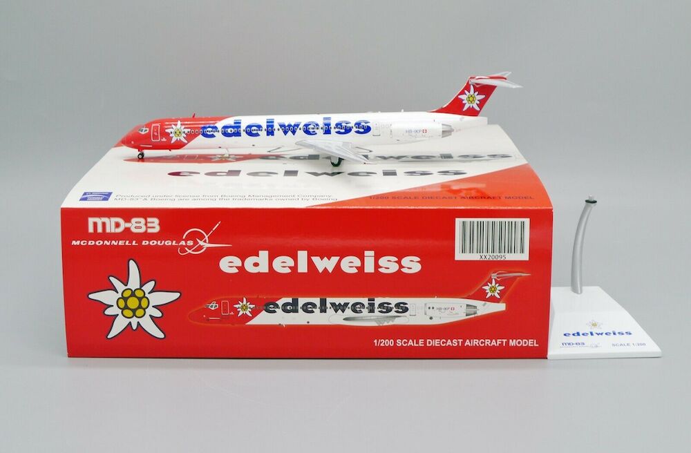 JC WINGS MD-83 EDELWEISS AIR REG: HB-IKP