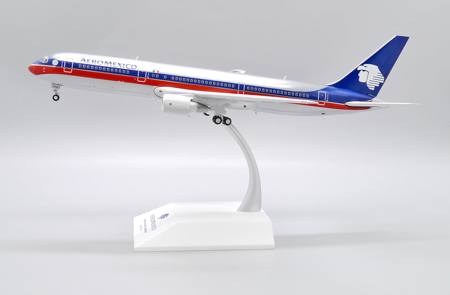 JC WINGS B767-300ER AEROMEXICO "OLD COLOURS" (POLISHED) REG: XA-APB
