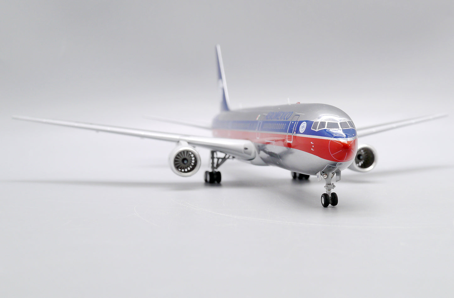JC WINGS B767-300ER AEROMEXICO "OLD COLOURS" (POLISHED) REG: XA-APB