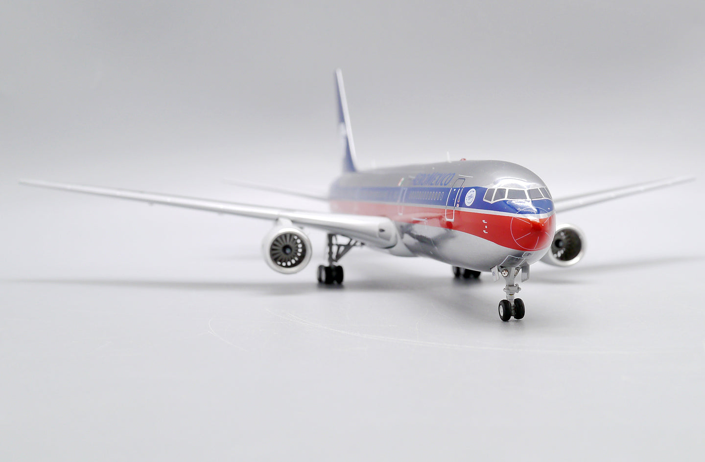 JC WINGS B767-300ER AEROMEXICO "OLD COLOURS" (POLISHED) REG: XA-APB