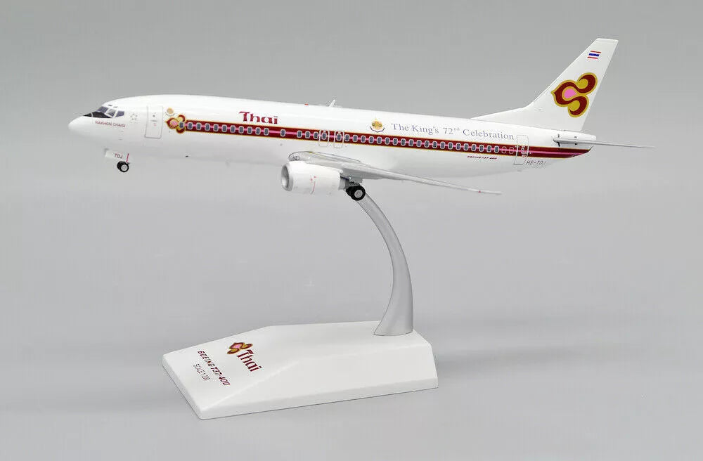 JC WINGS B737-400 THAI AIRWAYS "THE KINGS 72ND CELEBRATION" REG: HS-TDJ
