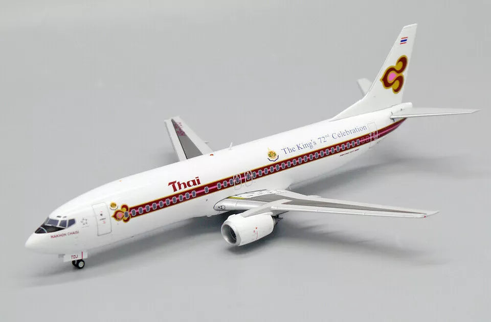 JC WINGS B737-400 THAI AIRWAYS "THE KINGS 72ND CELEBRATION" REG: HS-TDJ