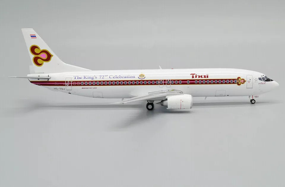 JC WINGS B737-400 THAI AIRWAYS "THE KINGS 72ND CELEBRATION" REG: HS-TDJ