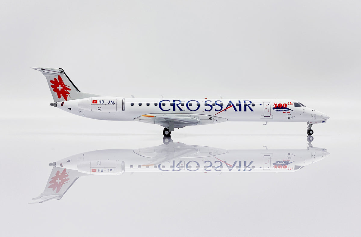 JC WINGS ERJ-145 CROSSAIR "400TH" REG: HB-JAL
