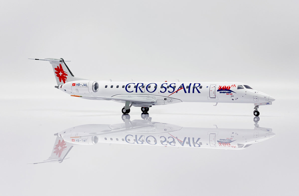 JC WINGS ERJ-145 CROSSAIR "400TH" REG: HB-JAL