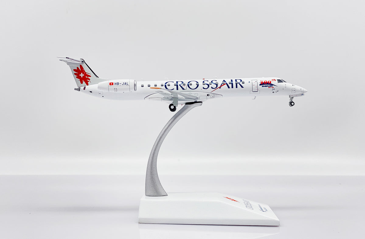 JC WINGS ERJ-145 CROSSAIR "400TH" REG: HB-JAL