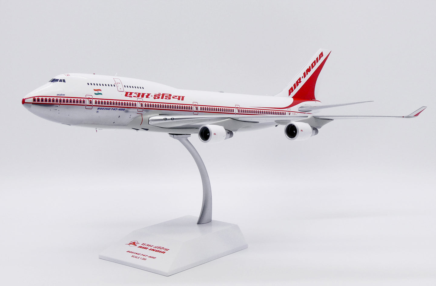 JC WINGS B747-400  AIR INDIA (POLISHED) REG: VT-ESP