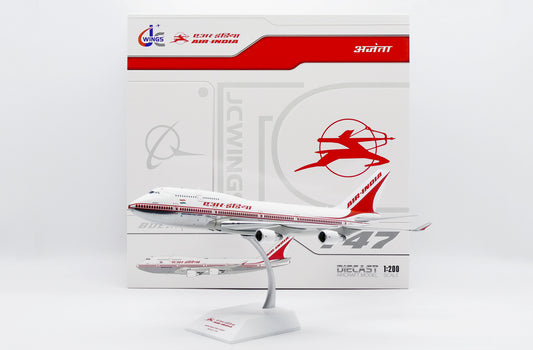 JC WINGS B747-400  AIR INDIA (POLISHED) REG: VT-ESP