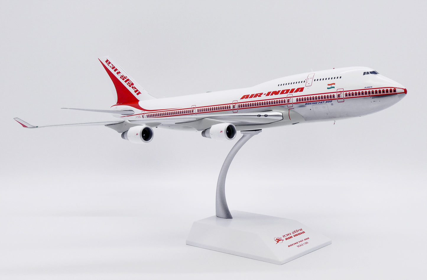 JC WINGS B747-400  AIR INDIA (POLISHED) REG: VT-ESP